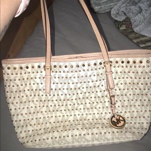 Michael Kors studded tote